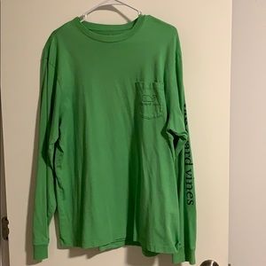 Green Vineyard Vines Long Sleeve